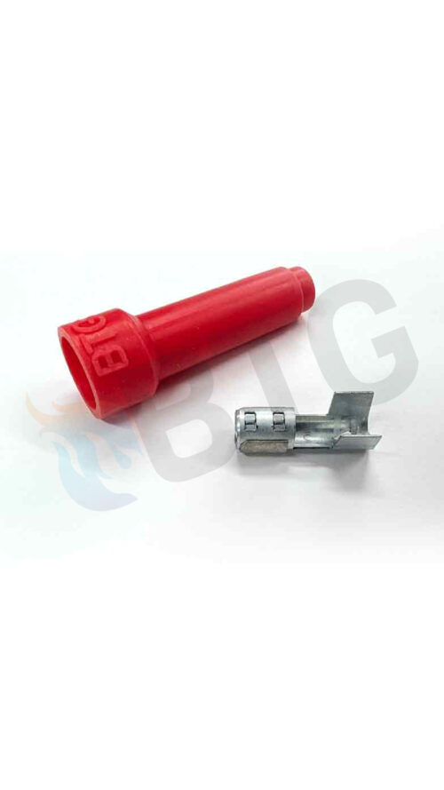 KIT CONECTOR SILICONA RECTO Ø14 CONEXIÓN Ø6,35