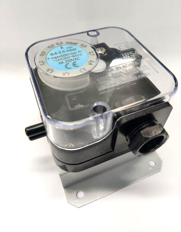 PRESOSTATO AIRE DIFERENCIAL 0,6 - 3 mbar