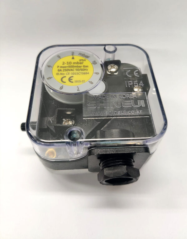 PRESOSTATO AIRE/GAS SPN 2 ÷ 10mbar