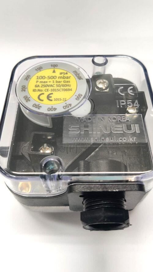 PRESOSTATO AIRE/GAS SPN 100 ÷ 500mbar