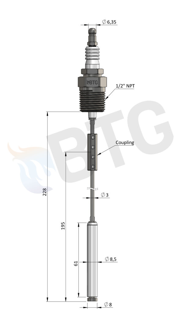 Electrodo compatible Eclipse 100049-1