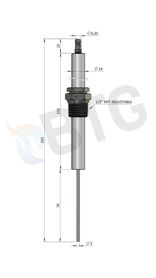 Electrodo compatible Maxon 25663