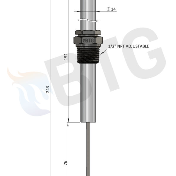 Electrodo compatible Maxon 25663