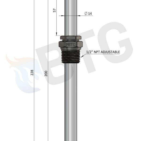 Electrodo compatible Maxon 34043