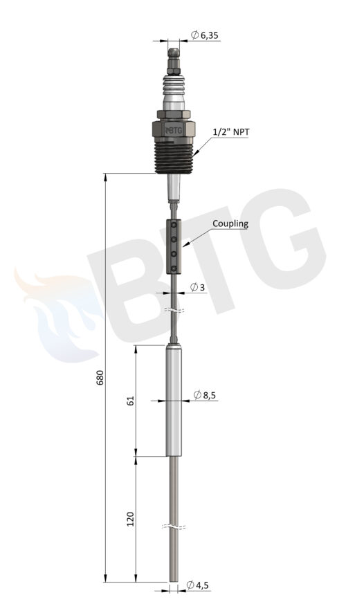 Electrodo compatible Eclipse 100050-8